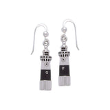 Atlantic City Lighthouse Silver Earrings TE2829