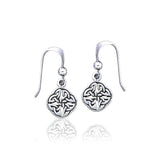 Celtic Knotwork Silver Earrings TE2865 - Jewelry