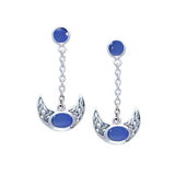 Blue Moon Silver Earrings TE2910