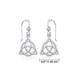 Triquetra Silver Earrings TE2912 - Jewelry