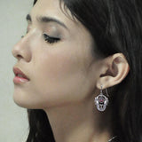 Tulip Gemstone Earrings TE595 - Jewelry