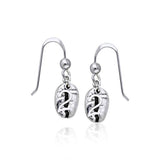 Coffee Bean Earrings TE647