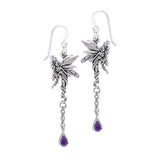 Firefly Fairy Silver Earrings TER001 - Jewelry