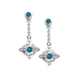 Wheel Of Being Earrings TER046 - Jewelry