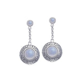 Wheel of the Year Silver Earrings TER073 - Jewelry