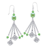 Celtic Knotwork Silver Earrings TER102 - Jewelry