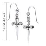 Medieval Athame Earrings TER1065 - Jewelry