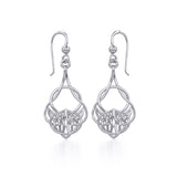 Celtic Knotwork Silver Earrings TER1259