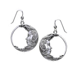 Luna Moon Goddess Earrings TER1272 - Jewelry