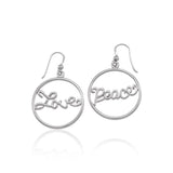 Love and Peace Earrings TER1274