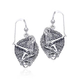 Celtic Knot Claddagh Irish Dancer Silver TER129