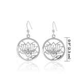 Citta Lotus the Power of Fertility Earrings TER1344 - Jewelry