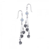 Oak Leaf Silver Earrings TER134 - Jewelry