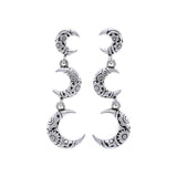 Steampunk Silver Earring TER1372 - Jewelry