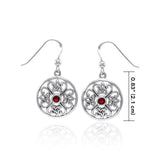 Triquetra Celtic Knot Earrings TER1389 - Jewelry