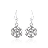 Snowflake Sterling Silver Earrings TER1500