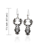 Moose Sterling Silver Earrings TER1503 - Jewelry