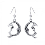 Moon Goddess Moveable Earrings TER1556 - Jewelry