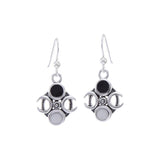 Lunar Cycle Silver Earrings TER1562