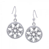 Elven Star Crescent Moon Earrings TER1581 - Jewelry