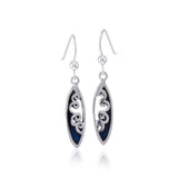 Ocean Wave Inlaid Surfboard Earrings TER1598