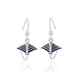 Manta Ray Dangle Earrings TER1605