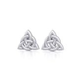 Little Triquetra Post Earrings TER1757 - Jewelry