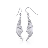 Celtic Angel Wing Sterling Silver Earrings TER1925