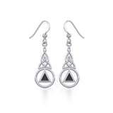 Celtic Recovery Earrings with Gemstone TER1956 - Jewelry