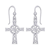 The Celtic Four Point Knot Cross Earrings TER1958