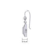 Muladhara Root Chakra Sterling Silver Earrings TER2039 - Jewelry