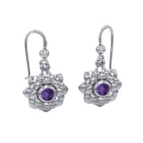 Sahasrara Crown Chakra Sterling Silver Earrings TER2045 - Jewelry