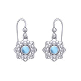 Sahasrara Crown Chakra Sterling Silver Earrings TER2045 - Jewelry