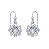 Sahasrara Crown Chakra Sterling Silver Earrings TER2045 - Jewelry