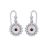 Anahata Heart Chakra Sterling Silver Earrings TER2047 - Jewelry