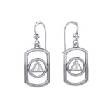 Recovery Silver Earrings with Stone TER2161 - Jewelry