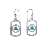 Recovery Silver Earrings with Stone TER2161 - Jewelry