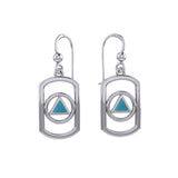 Recovery Silver Earrings with Stone TER2161