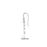 Whale Tail and Celtic Heart Silver Earrings TER2163 - Jewelry