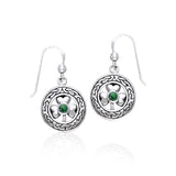 Celtic Knot Shamrock Earrings TER220