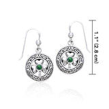 Celtic Knot Shamrock Earrings TER220 - Jewelry