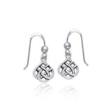 Celtic Knotwork Silver Earrings TER375 - Jewelry