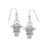 Wizardry Symbol Silver Earrings by Oberon Zell TER465 - Jewelry