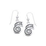 Reiki Symbol Silver Earrings TER473 - Jewelry