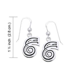 Reiki Symbol Silver Earrings TER473 - Jewelry