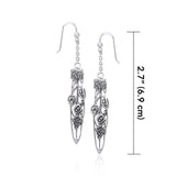 Mackintosh Silver Earrings TER504 - Jewelry