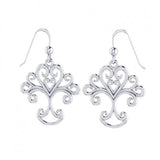 Tree of Life Silver Earrings TER505 - Jewelry