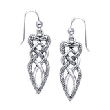Celtic Snake Earrings TER511 - Jewelry