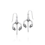 Danu Silver Thistle Earrings TER551 - Jewelry