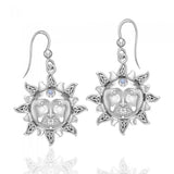 Celtic Sun Earrings TER567 - Jewelry